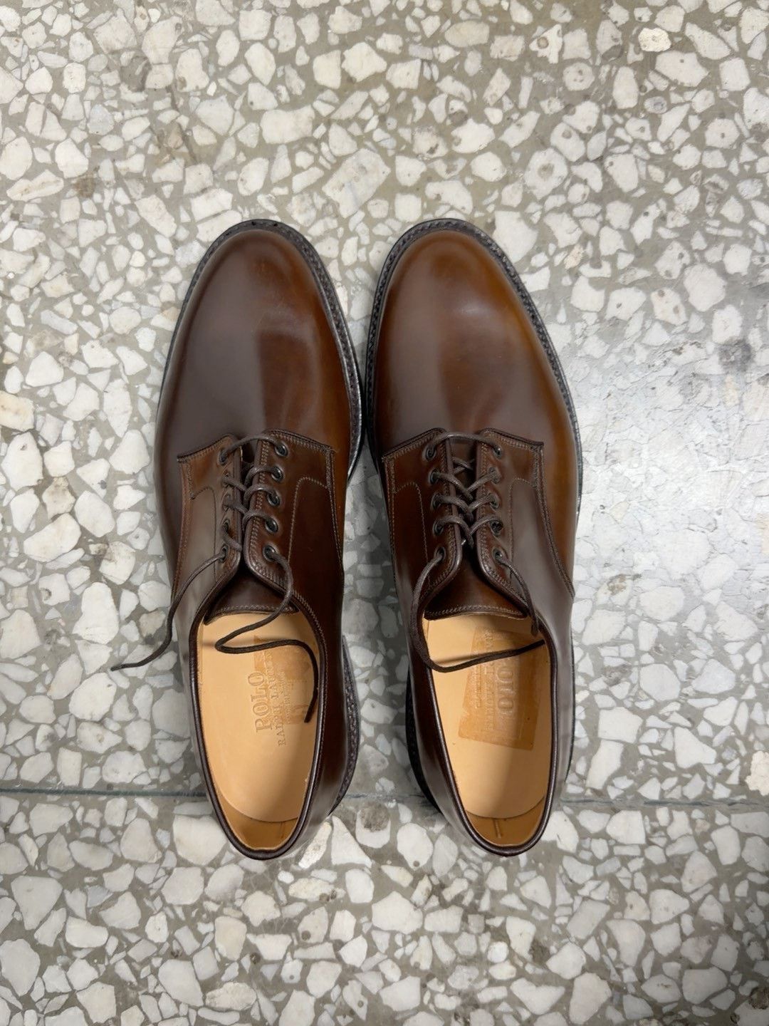 Ralph Lauren Ralph Lauren Rare Color Shell Cordovan PTB Size US 10 / EU 43 - 2 Thumbnail