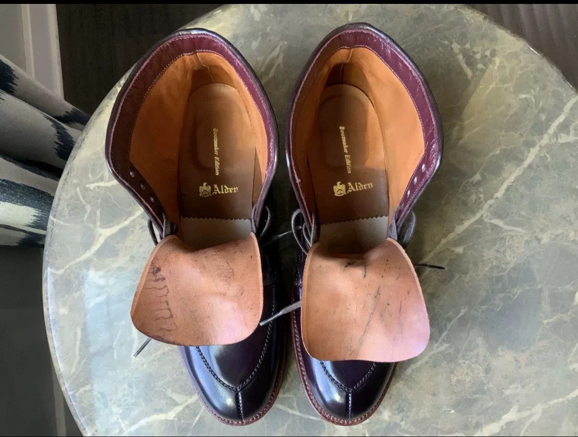 Alden Alden Horsehide V-Tip Boots Size US 9.5 / EU 42-43 - 7 Thumbnail