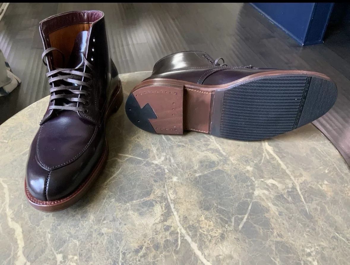 Alden Alden Horsehide V-Tip Boots Size US 9.5 / EU 42-43 - 3 Thumbnail