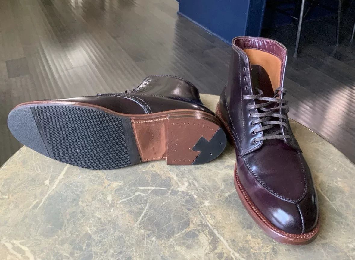 Alden Alden Horsehide V-Tip Boots Size US 9.5 / EU 42-43 - 5 Thumbnail