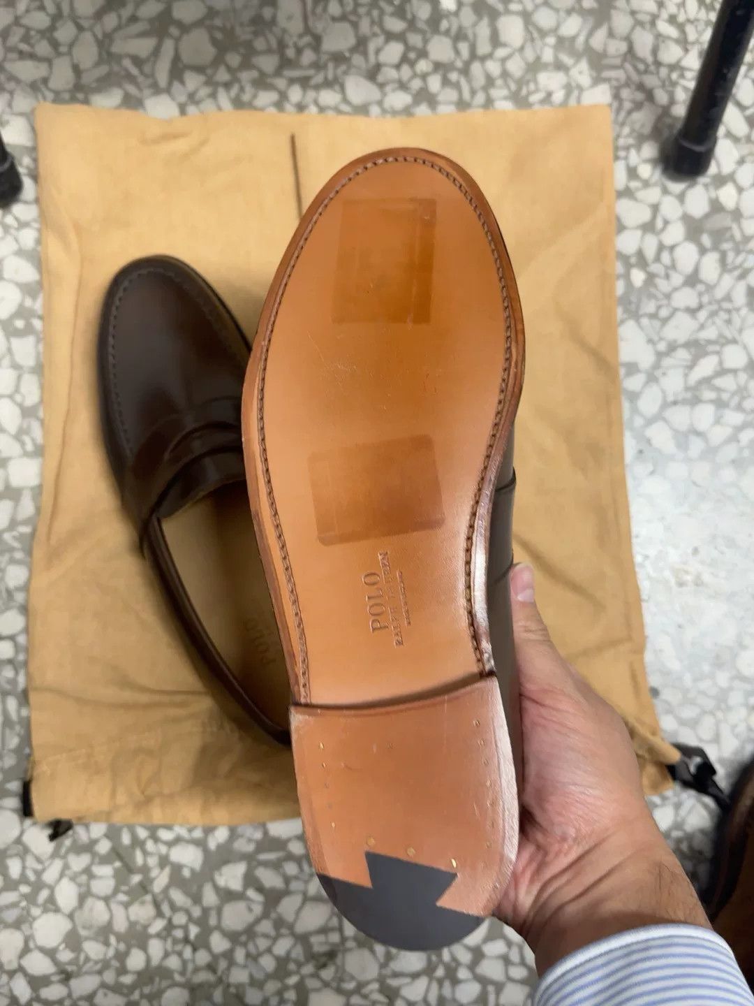 Ralph Lauren Ralph Lauren Brown Penny Loafer Size US 10 / EU 43 - 7 Thumbnail