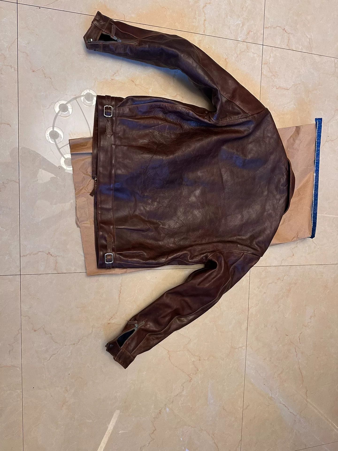 Eastman Leather Clothing Eastman WWII German Flying Leather Jacket Size US S / EU 44-46 / 1 - 5 Thumbnail
