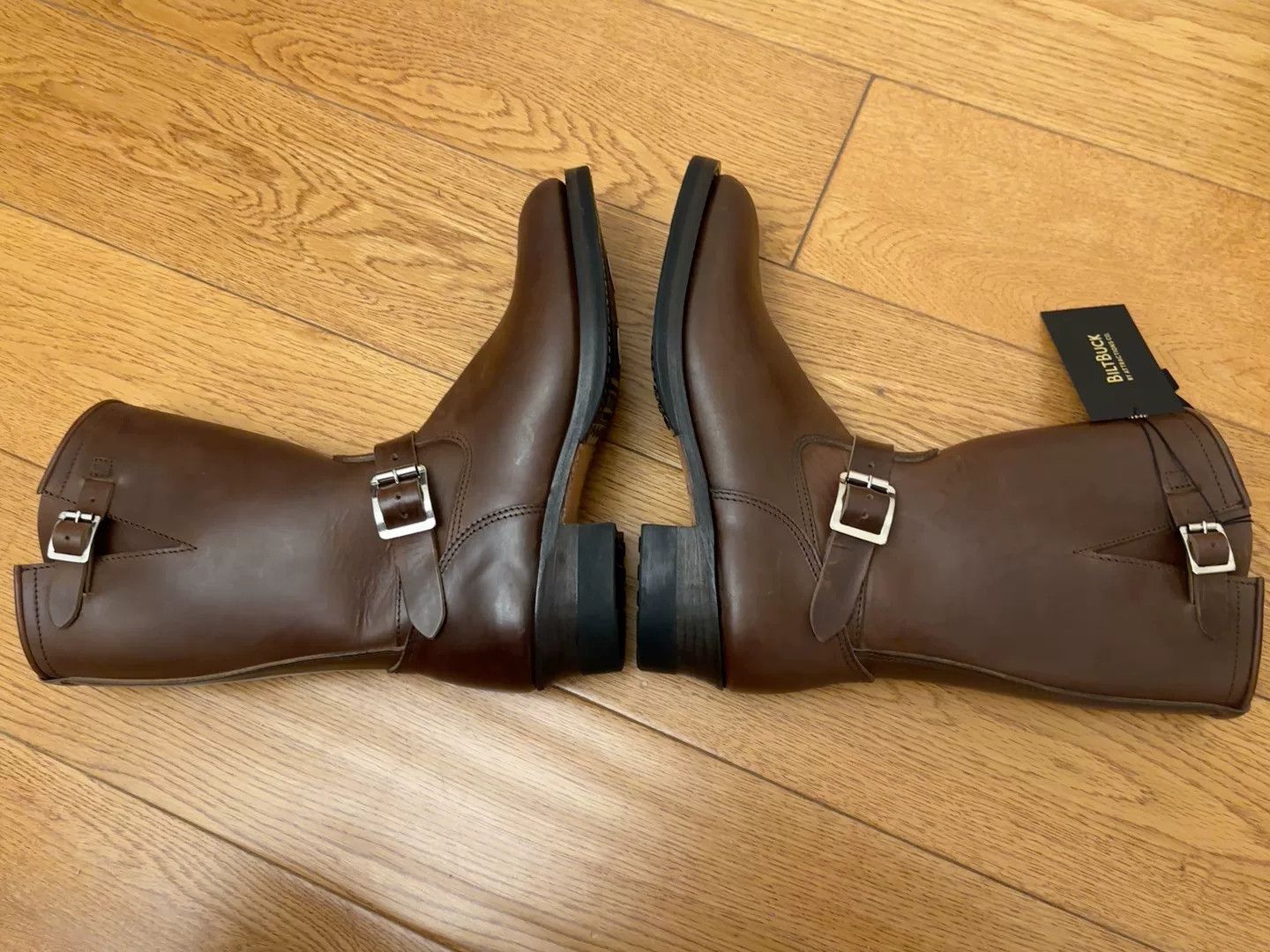 Other Biltbuck 444 Brown Horsebutt Boots Size US 9.5 / EU 42-43 - 3 Thumbnail