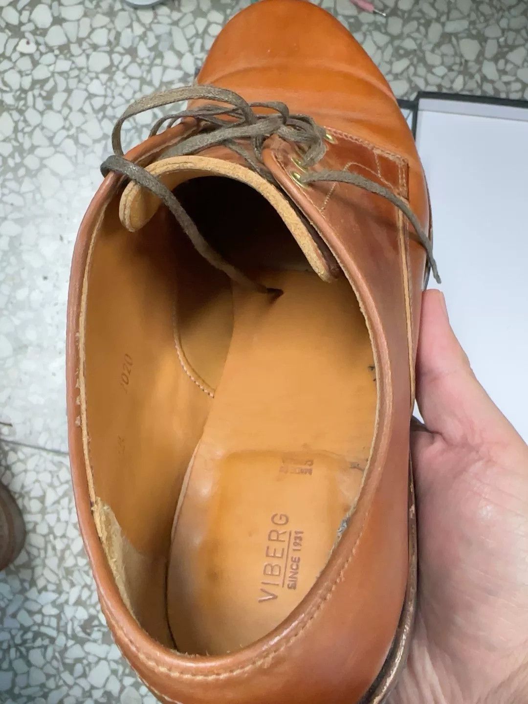 Viberg Viberg Calf Nubuck Derby Limited Size US 9.5 / EU 42-43 - 7 Thumbnail