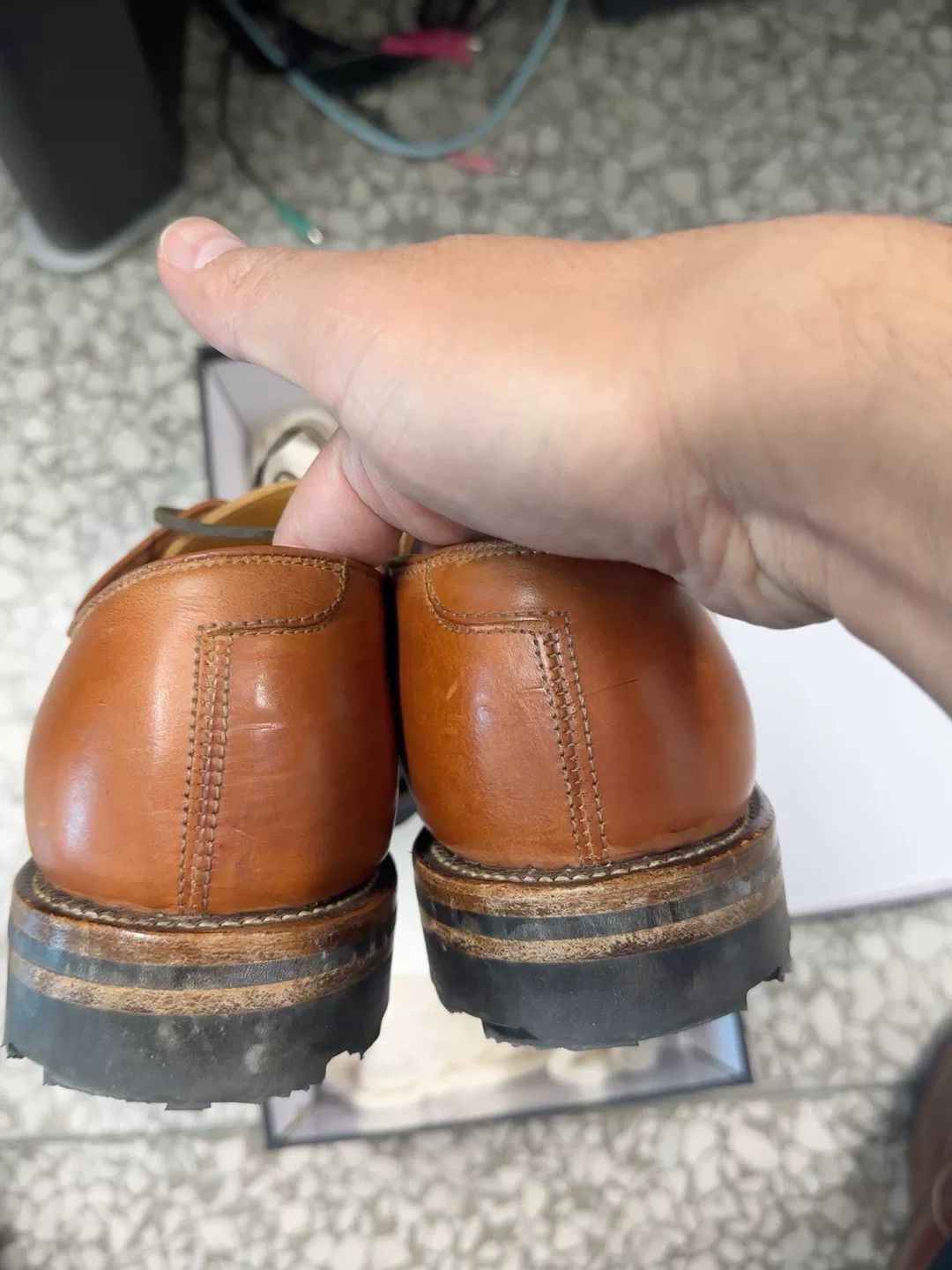 Viberg Viberg Calf Nubuck Derby Limited Size US 9.5 / EU 42-43 - 3 Thumbnail