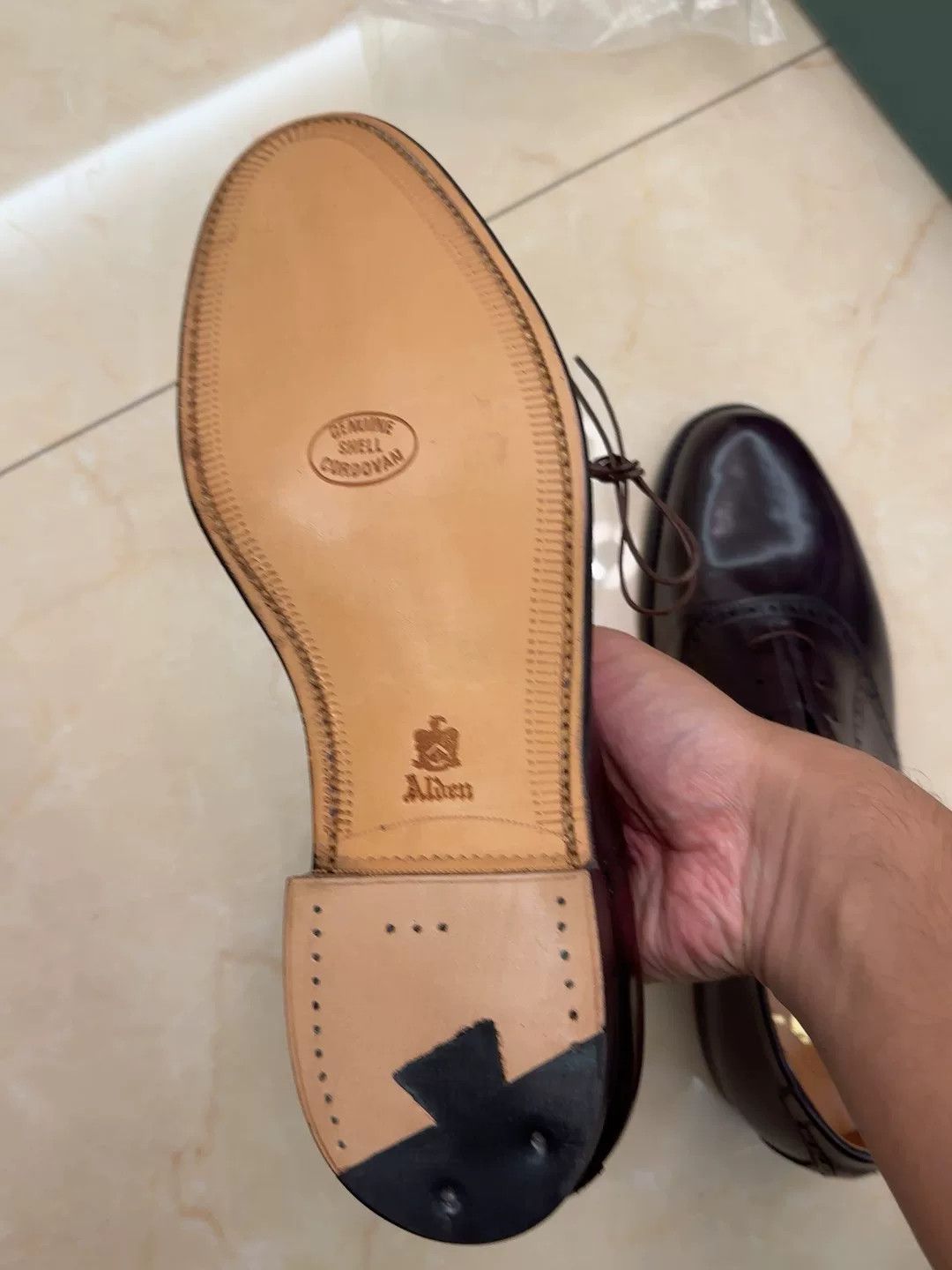 Alden Alden Model 994 Shell Cordovan Shoes Size US 10 / EU 43 - 7 Thumbnail