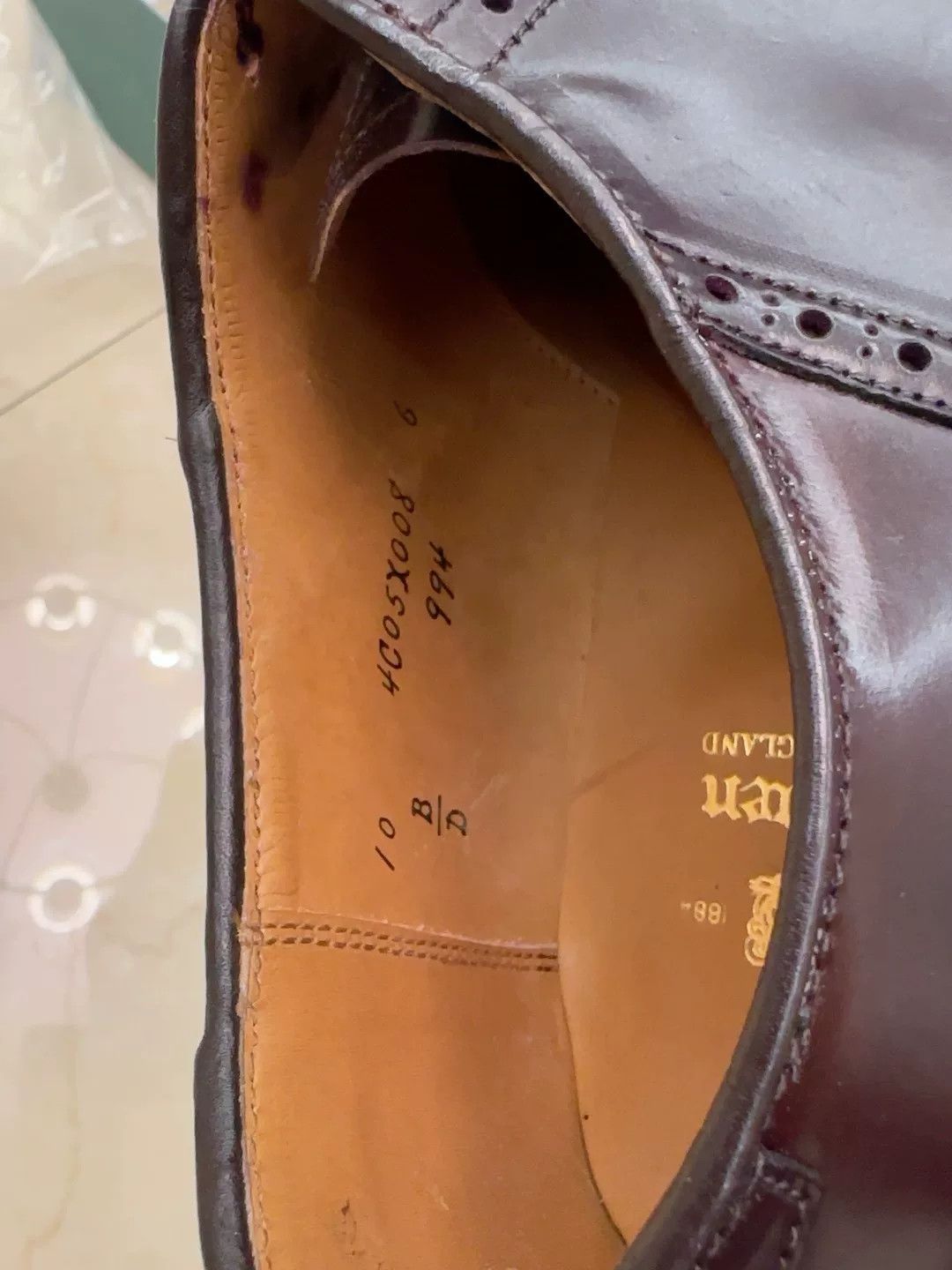 Alden Alden Model 994 Shell Cordovan Shoes Size US 10 / EU 43 - 6 Thumbnail