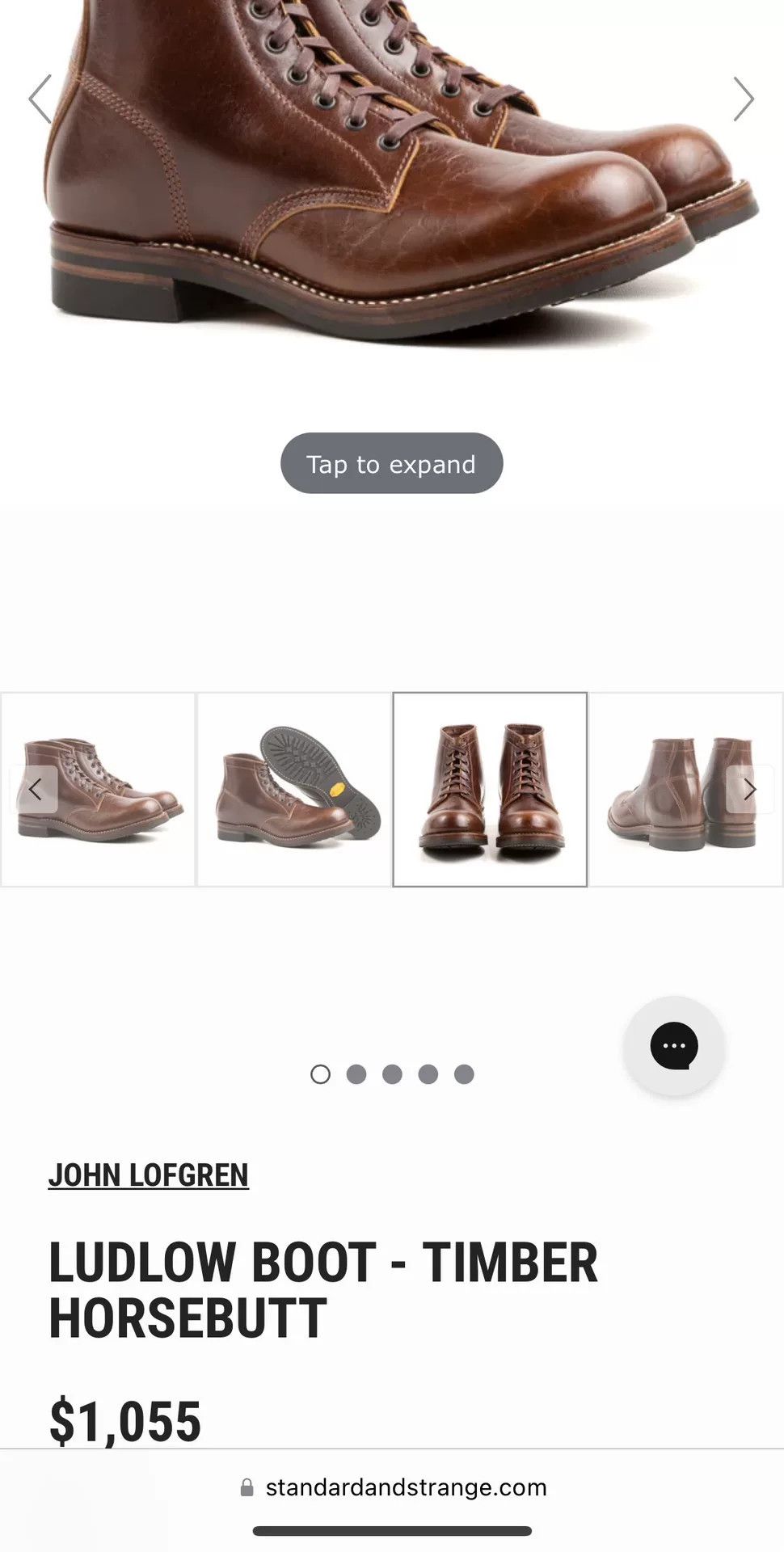 John Lofgren John Lofgren Ludlow Timber Horsebutt Boot Size US 10.5 / EU 43-44 - 9 Thumbnail