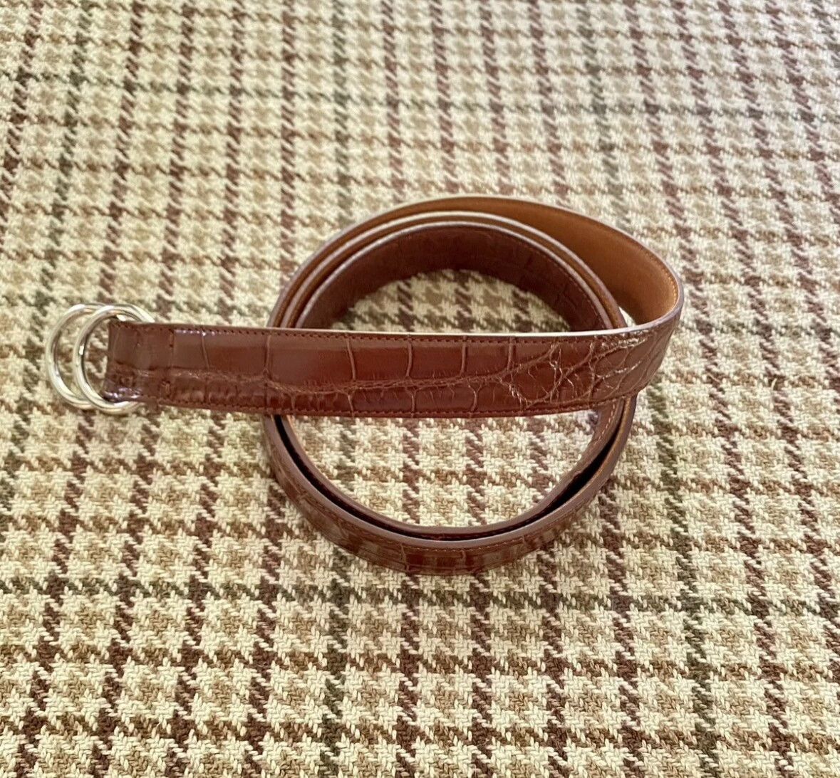 Ralph Lauren Purple Label Ralph Lauren Purple Label Alligator Belt Size ONE SIZE - 2 Thumbnail