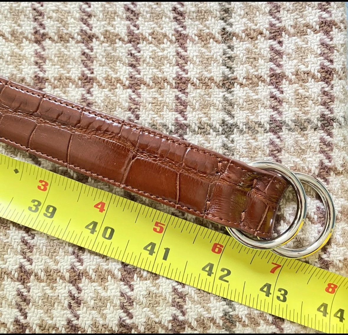 Ralph Lauren Purple Label Ralph Lauren Purple Label Alligator Belt Size ONE SIZE - 8 Thumbnail