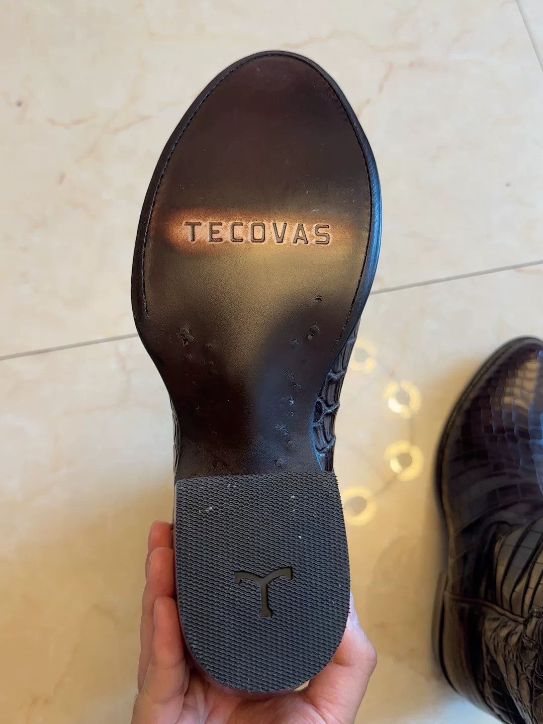 Tecovas TECovas The Marshall Crocodile Boots Size US 10 / EU 43 - 7 Thumbnail