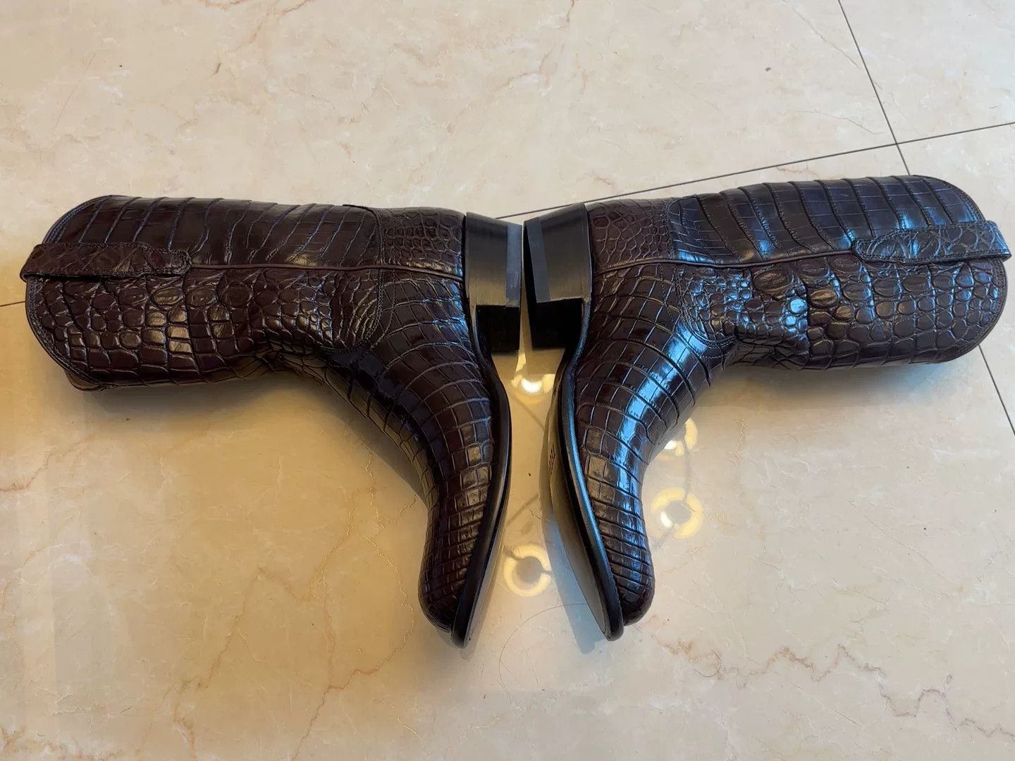 Tecovas TECovas The Marshall Crocodile Boots Size US 10 / EU 43 - 2 Thumbnail