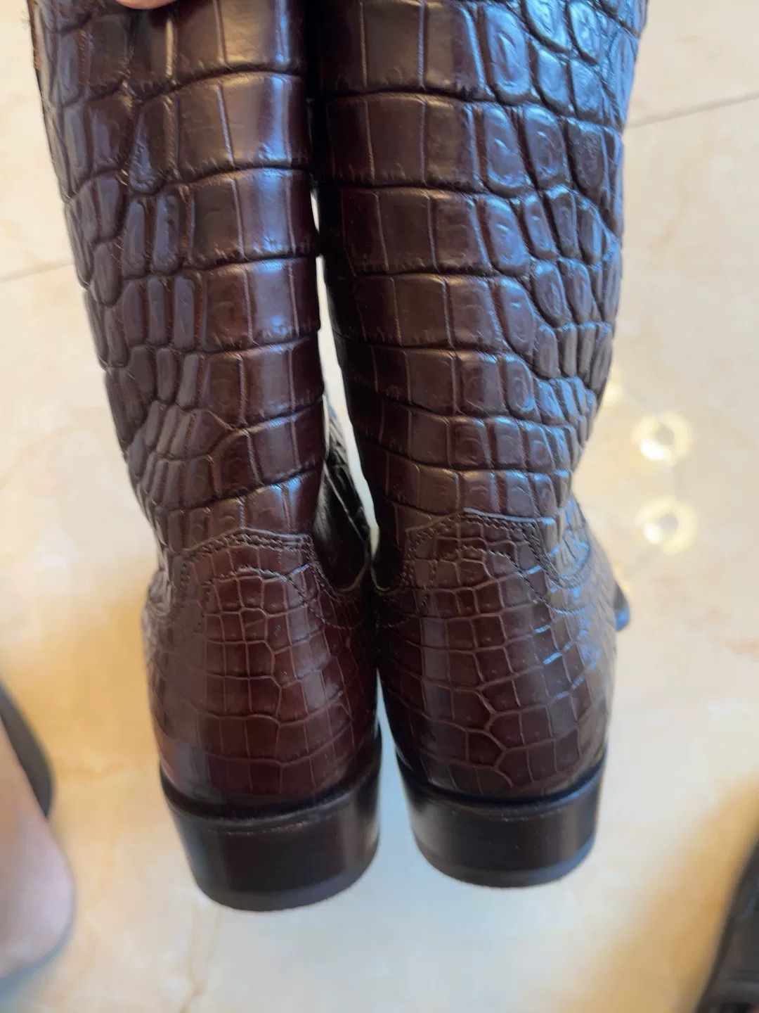 Tecovas TECovas The Marshall Crocodile Boots Size US 10 / EU 43 - 5 Thumbnail