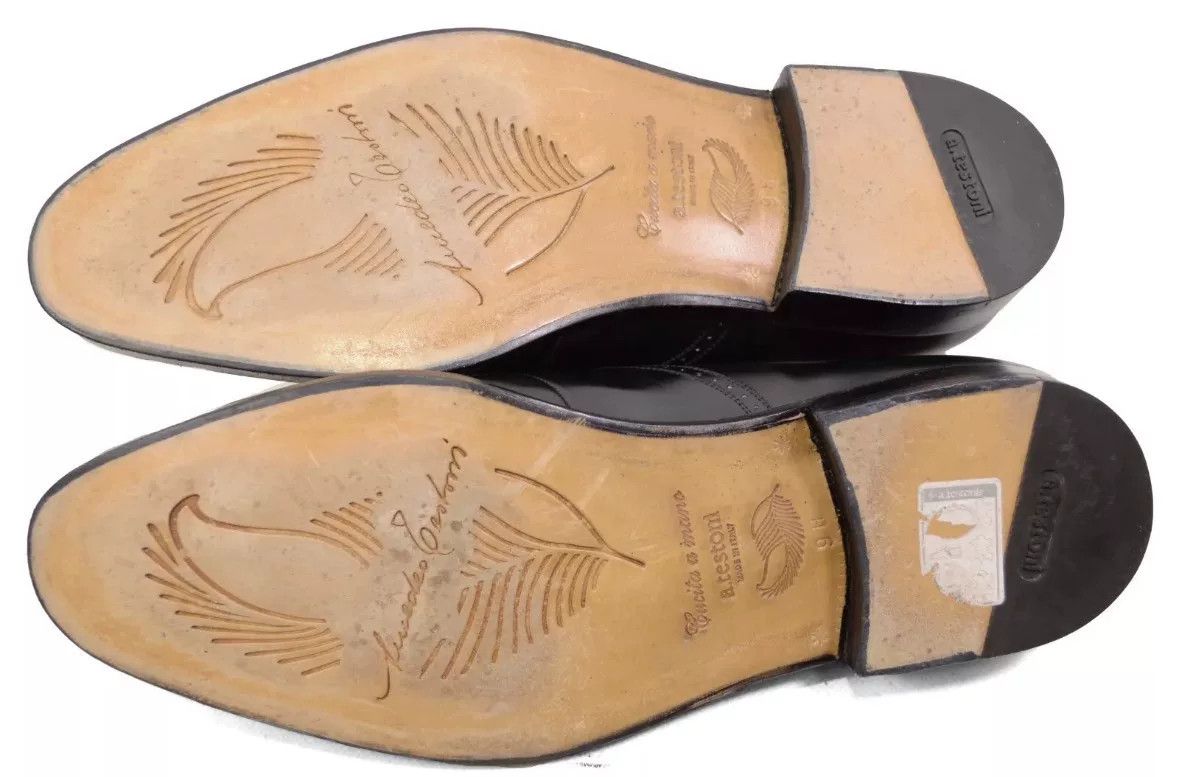 Testoni Testoni Crocodile & Cowhide Men's Shoes Size US 10 / EU 43 - 7 Thumbnail