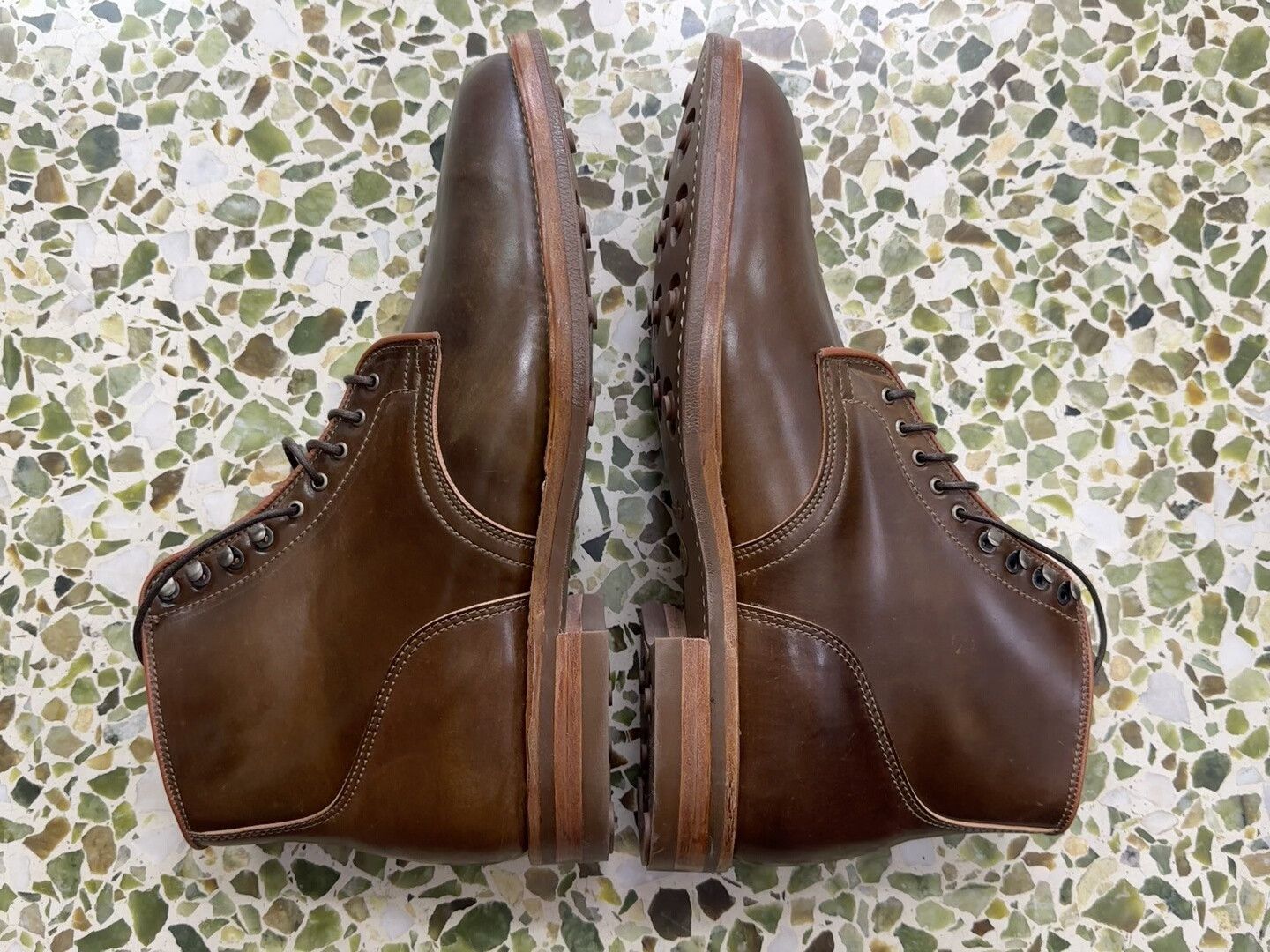 Viberg Viberg Revello Shell Cordovan Boots Size US 9 / EU 42 - 3 Thumbnail
