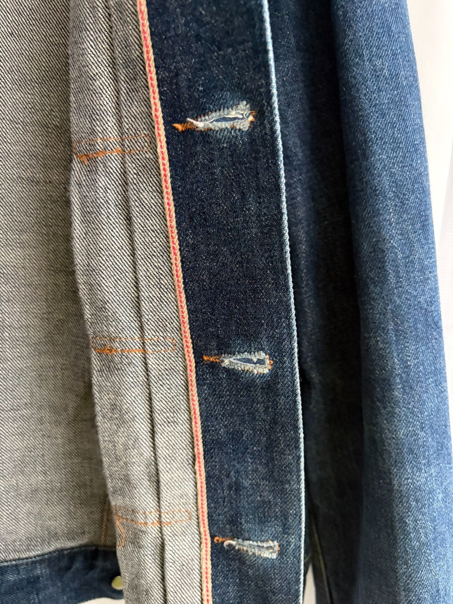 A.P.C. 00s Japanese A.P.C Selvedge Type II Denim Jacket Size US S / EU 44-46 / 1 - 4 Thumbnail