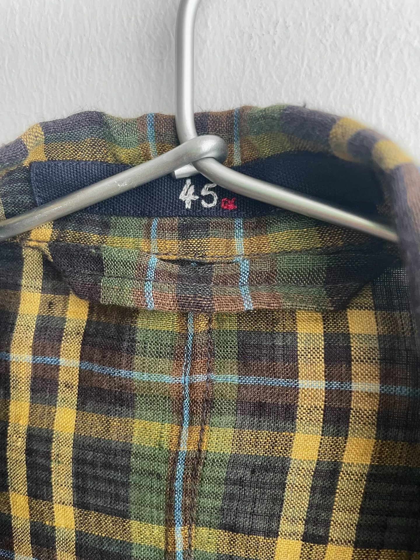 45rpm 45R Linen Madras Check Blazer Size US M / EU 48-50 / 2 - 4 Thumbnail
