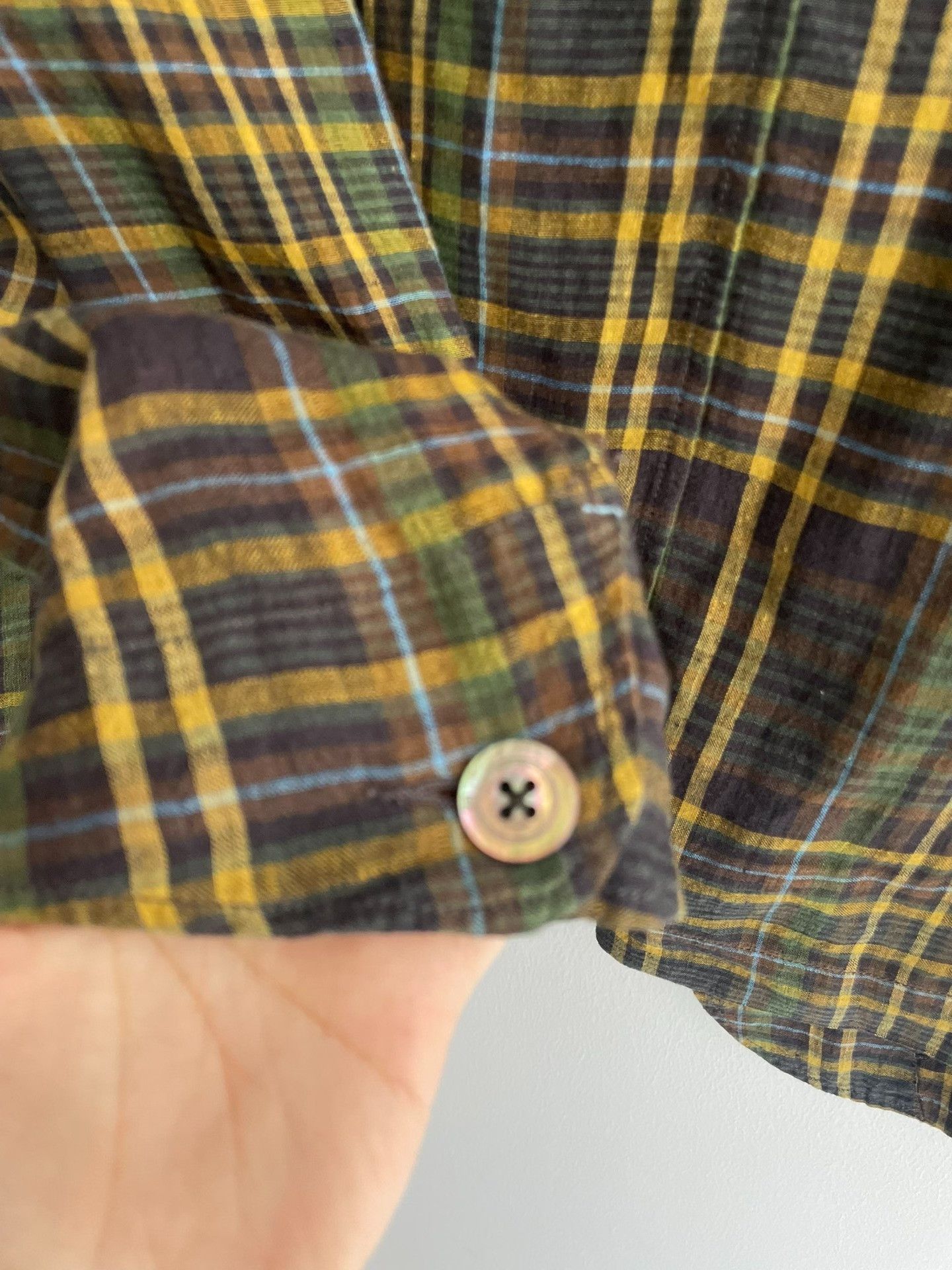 45rpm 45R Linen Madras Check Blazer Size US M / EU 48-50 / 2 - 8 Thumbnail