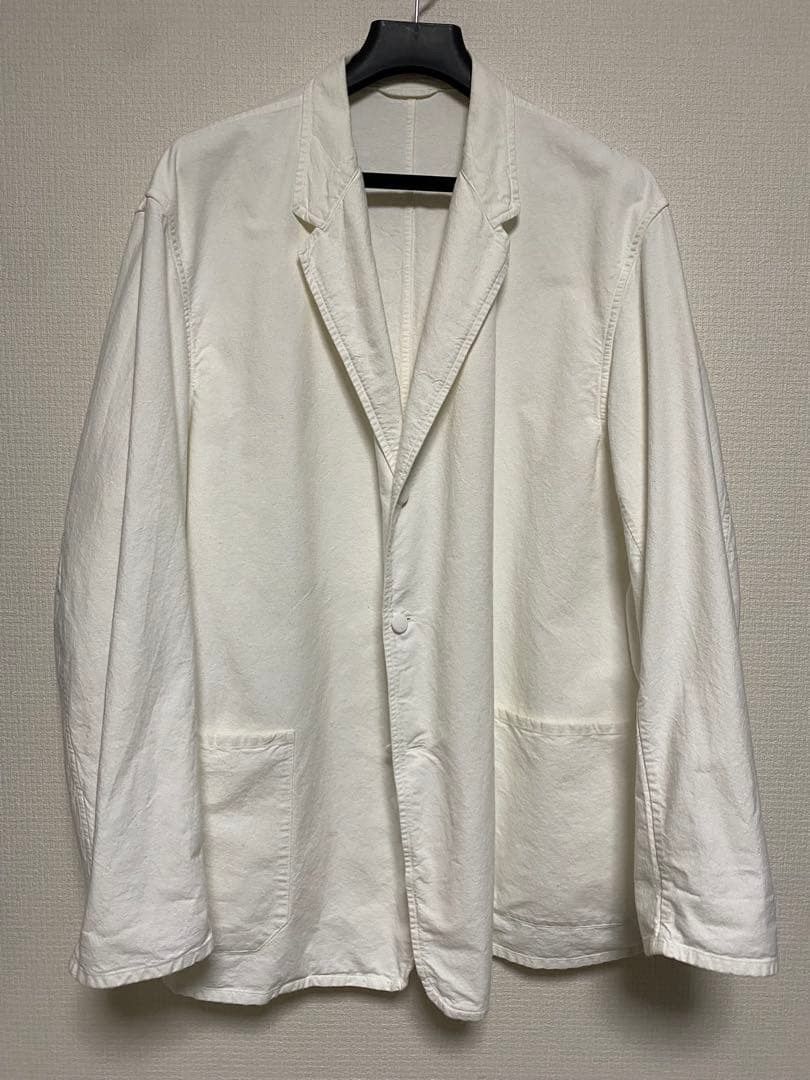 Comoli comoli 25ss White Oversized Suit Jacket Size L / US 10 / IT 46 - 4 Thumbnail
