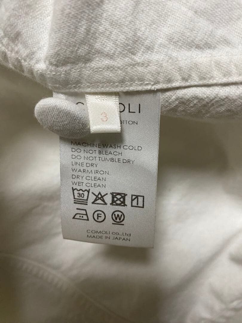Comoli comoli 25ss White Oversized Suit Jacket Size L / US 10 / IT 46 - 6 Thumbnail