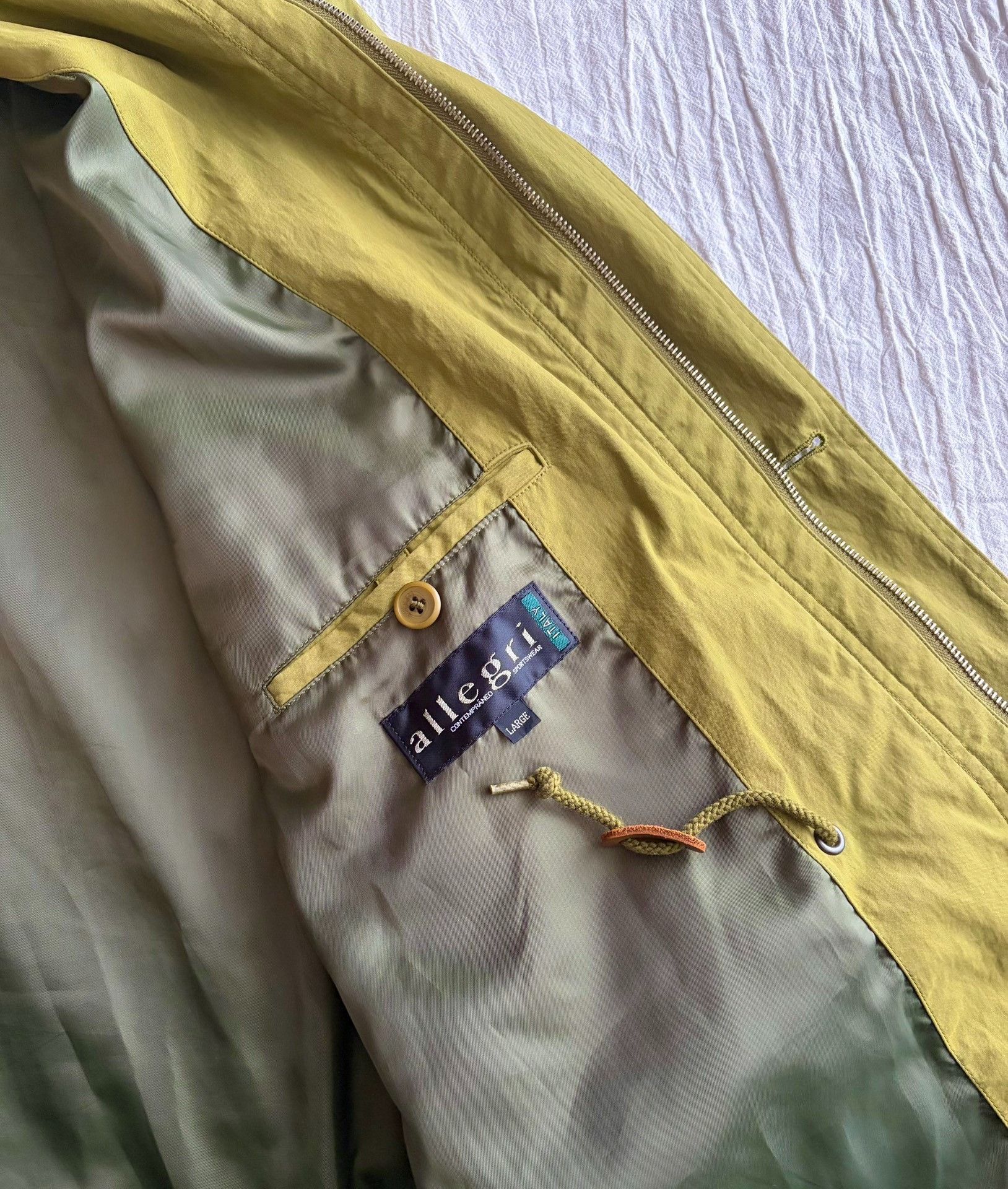 Allegri Allegri Avocado Green Hooded Parka Coat Size US M / EU 48-50 / 2 - 5 Thumbnail