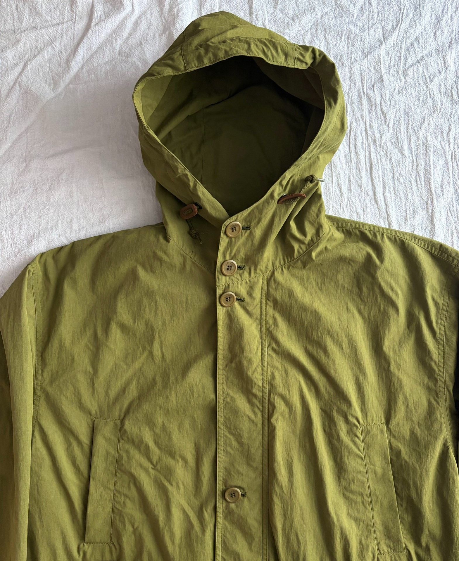 Allegri Allegri Avocado Green Hooded Parka Coat Size US M / EU 48-50 / 2 - 2 Thumbnail