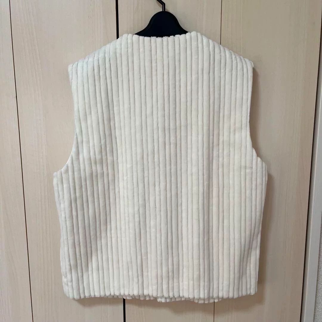 Other Matsufuji White Thick Corduroy Vest Size US M / EU 48-50 / 2 - 4 Thumbnail