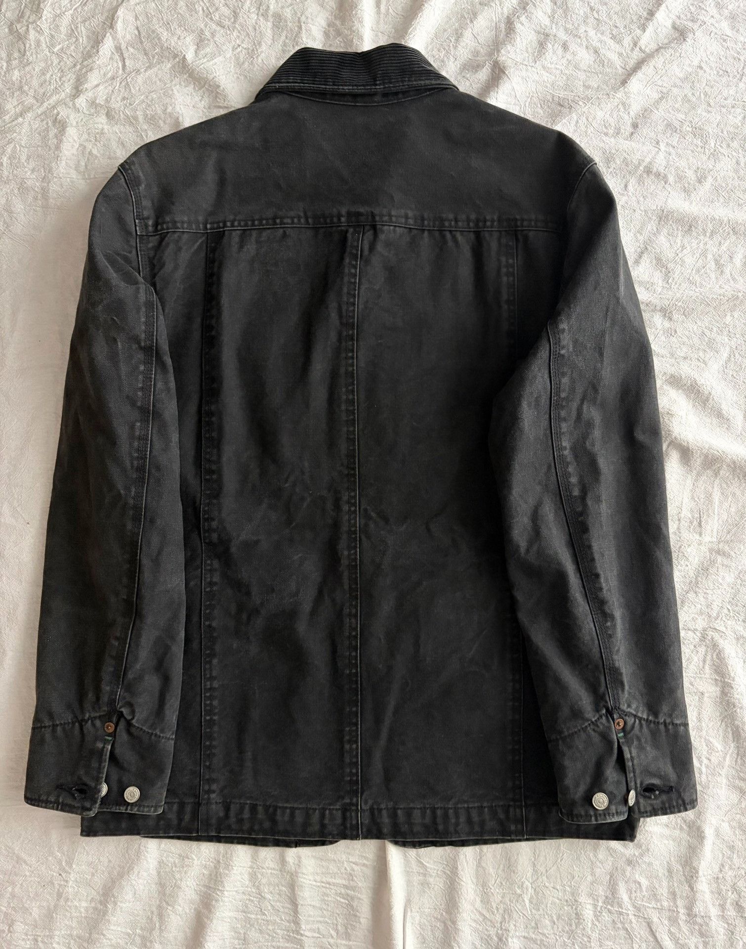 Paul Smith Paul Smith Washed Black Gray Corduroy Collar Jacket Size US M / EU 48-50 / 2 - 6 Thumbnail