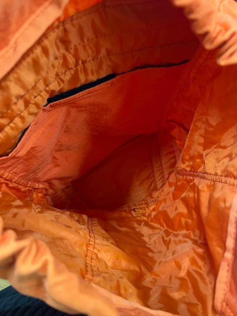 Porter Porter Orange Nylon Reflective Backpack Size ONE SIZE - 6 Thumbnail