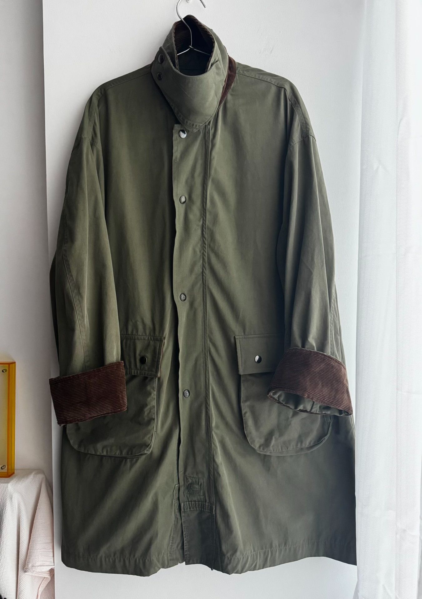 Nomad Vintage Remake Military Green Trench Coat Size US M / EU 48-50 / 2 - 2 Thumbnail