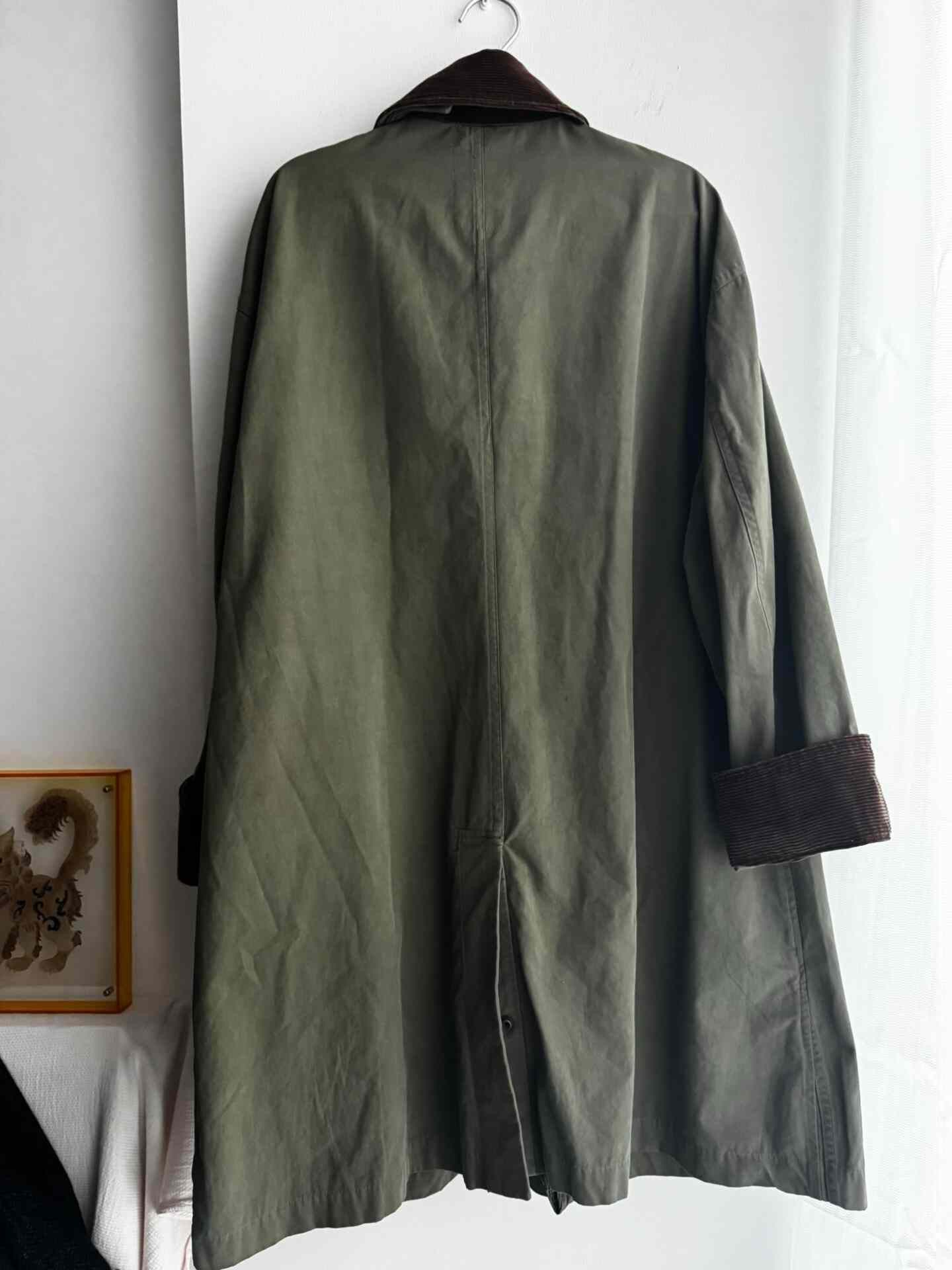 Nomad Vintage Remake Military Green Trench Coat Size US M / EU 48-50 / 2 - 4 Thumbnail
