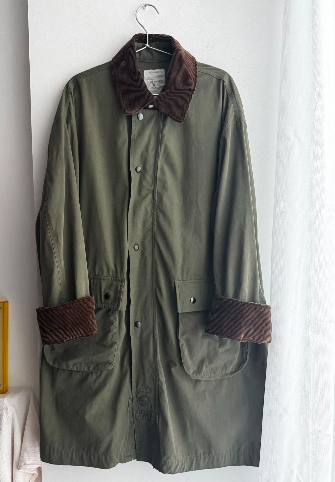 Nomad Vintage Remake Military Green Trench Coat Size US M / EU 48-50 / 2 - 3 Thumbnail