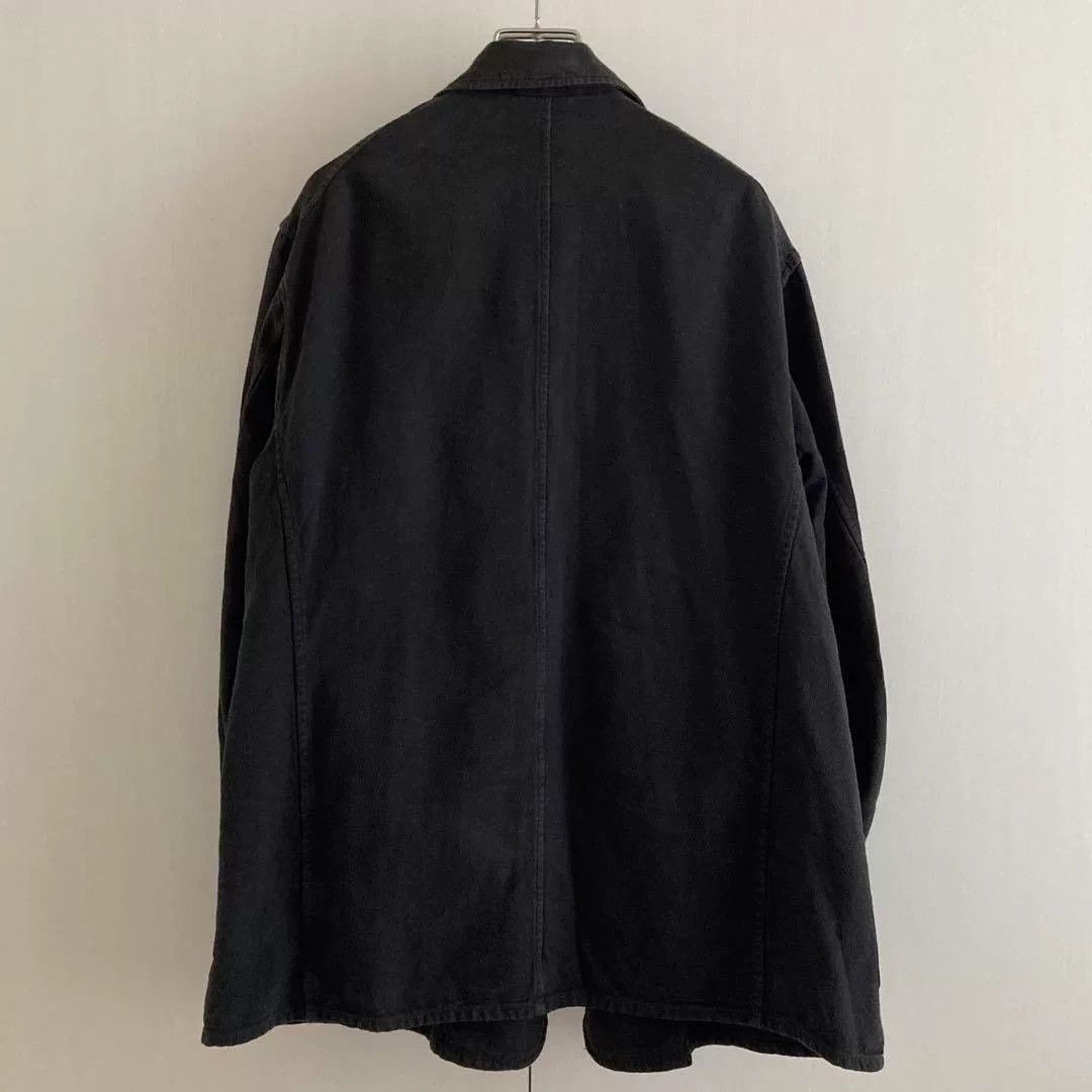 Comoli Comoli Washed Black Gray Utility Jacket Size US M / EU 48-50 / 2 - 4 Thumbnail