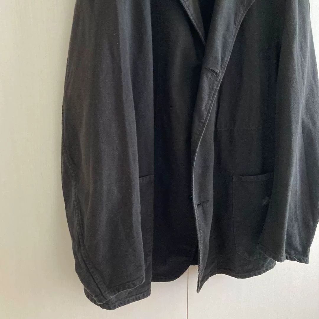 Comoli Comoli Washed Black Gray Utility Jacket Size US M / EU 48-50 / 2 - 6 Thumbnail