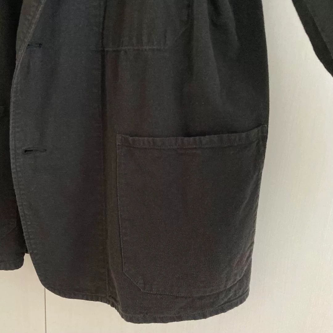 Comoli Comoli Washed Black Gray Utility Jacket Size US M / EU 48-50 / 2 - 7 Thumbnail