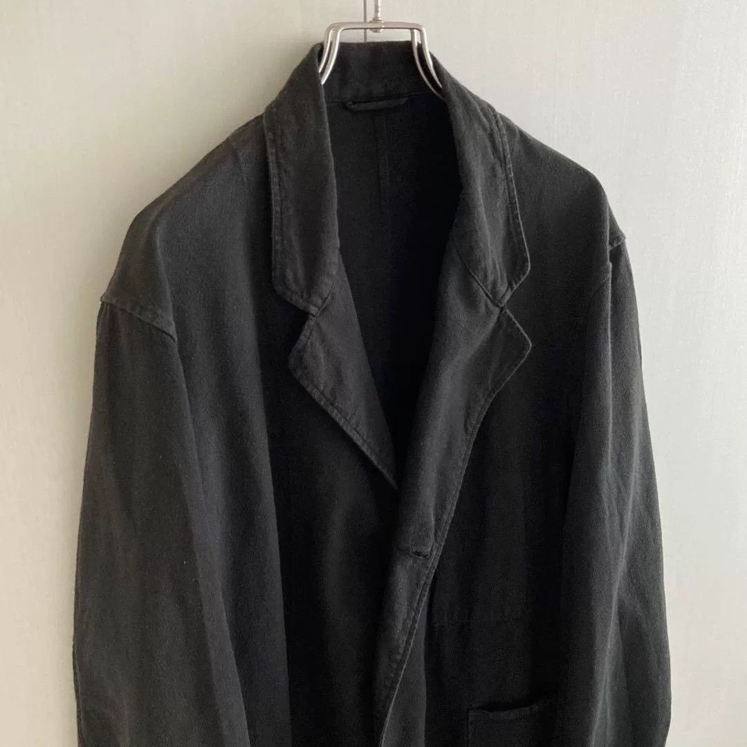 Comoli Comoli Washed Black Gray Utility Jacket Size US M / EU 48-50 / 2 - 5 Thumbnail