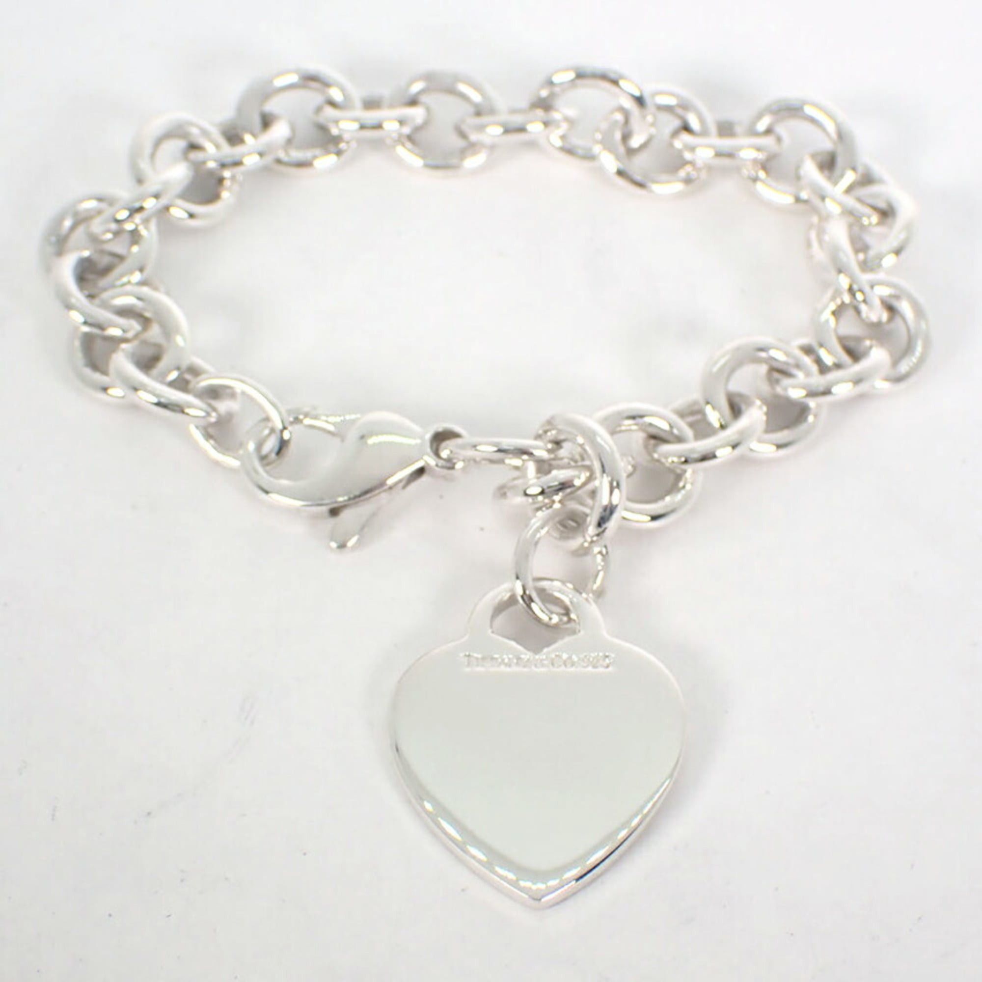 Tiffany & Co. TIFFANY 925 Heart Tag Bracelet Size ONE SIZE - 6 Thumbnail