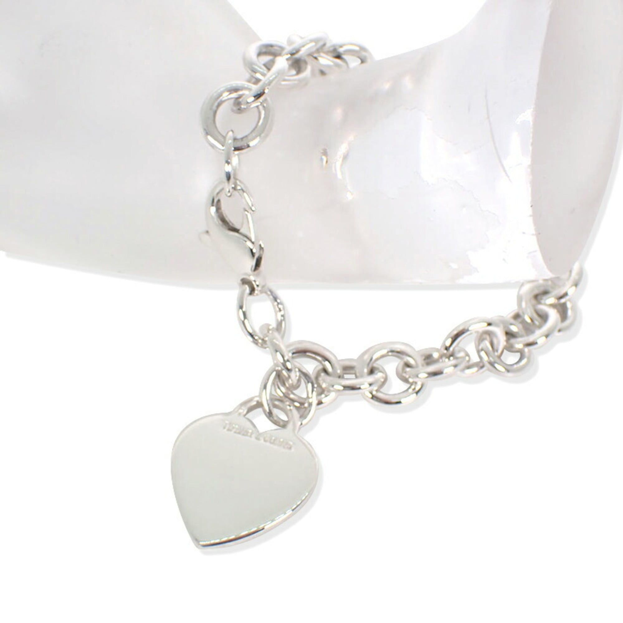 Tiffany & Co. TIFFANY 925 Heart Tag Bracelet Size ONE SIZE - 2 Thumbnail