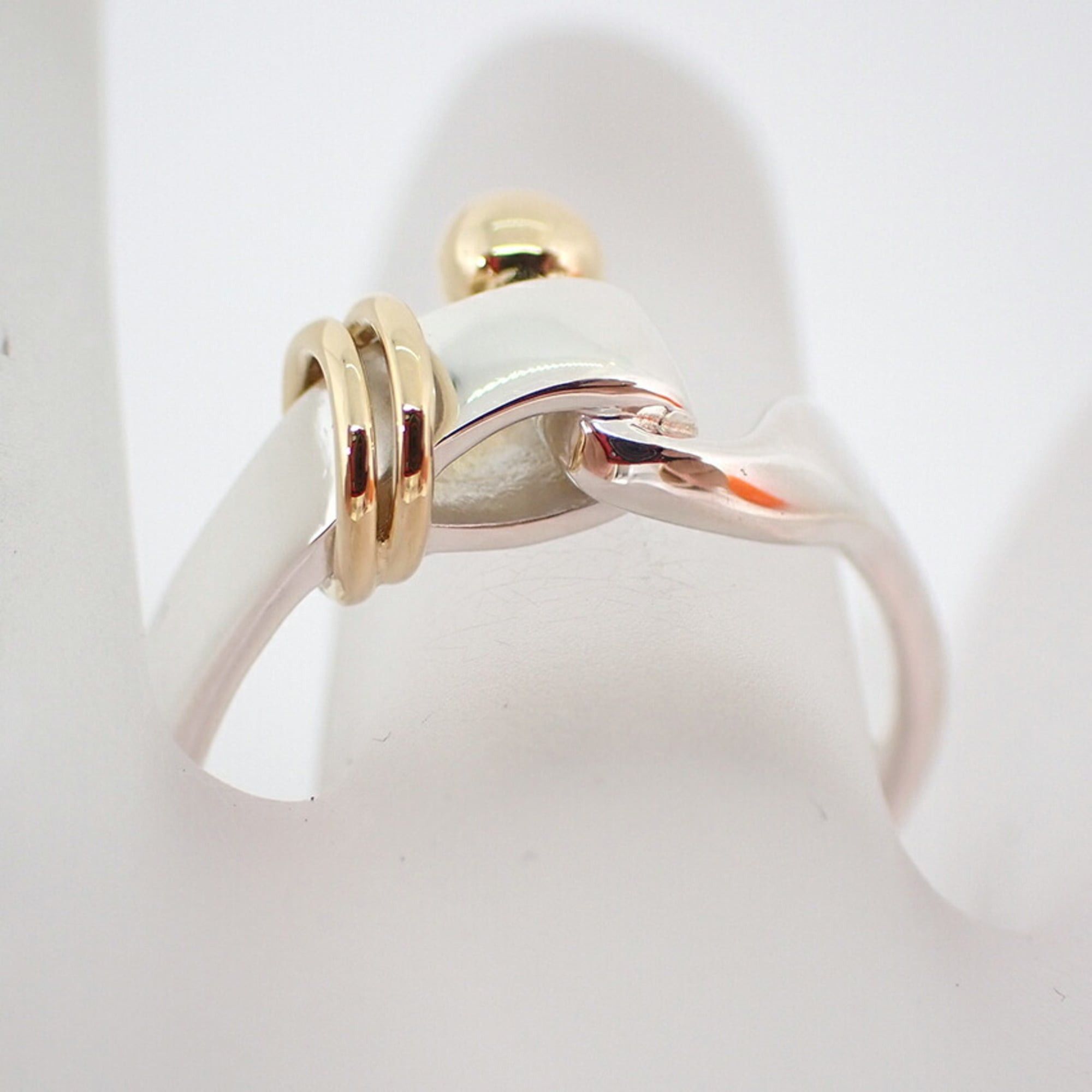 Tiffany & Co. TIFFANY 925 750 Hook & Eye Ring, size 12 Size ONE SIZE - 5 Thumbnail