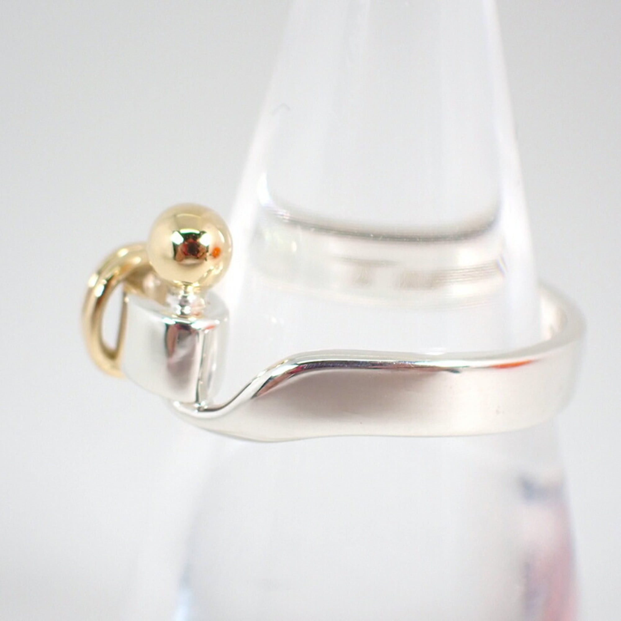 Tiffany & Co. TIFFANY 925 750 Hook & Eye Ring, size 12 Size ONE SIZE - 3 Thumbnail