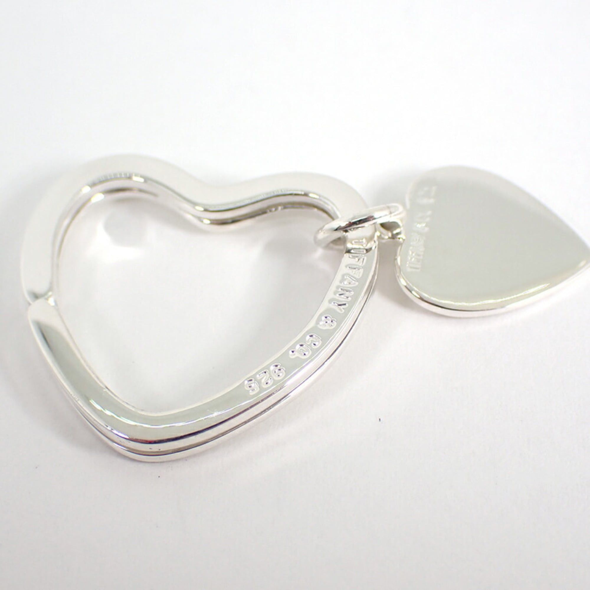 Tiffany & Co. TIFFANY 925 Heart Tag Key Ring Size ONE SIZE - 4 Thumbnail