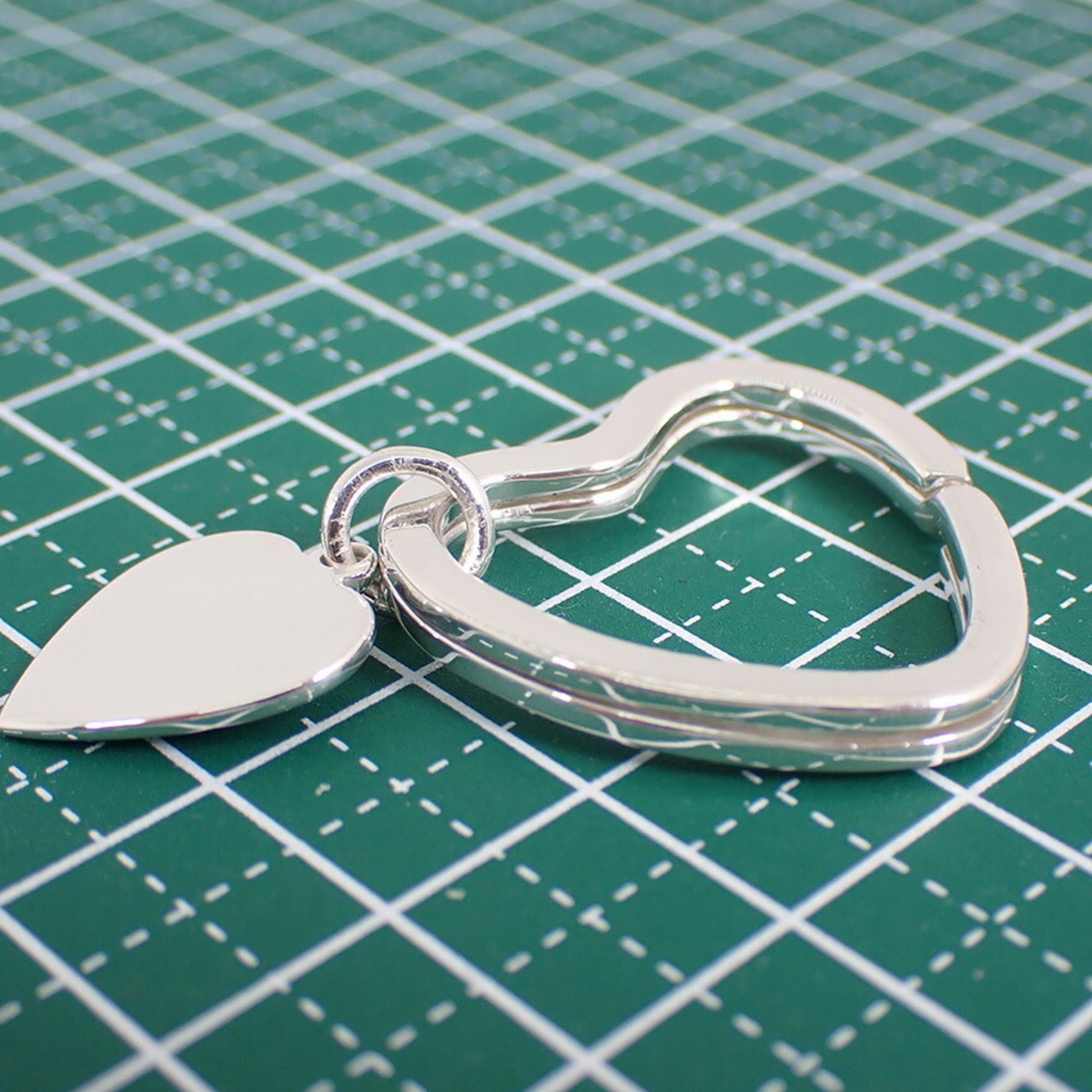 Tiffany & Co. TIFFANY 925 Heart Tag Key Ring Size ONE SIZE - 8 Thumbnail