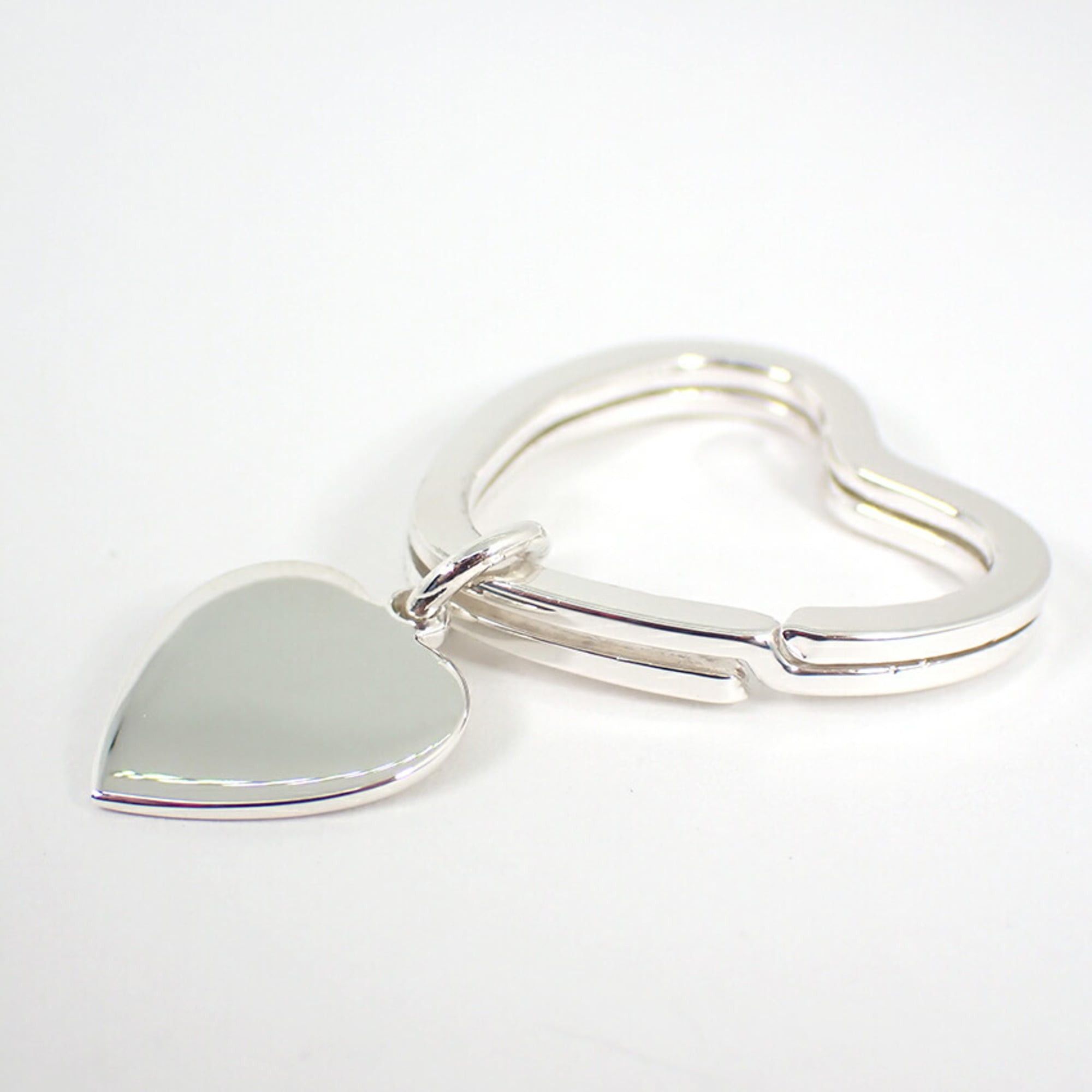 Tiffany & Co. TIFFANY 925 Heart Tag Key Ring Size ONE SIZE - 3 Thumbnail