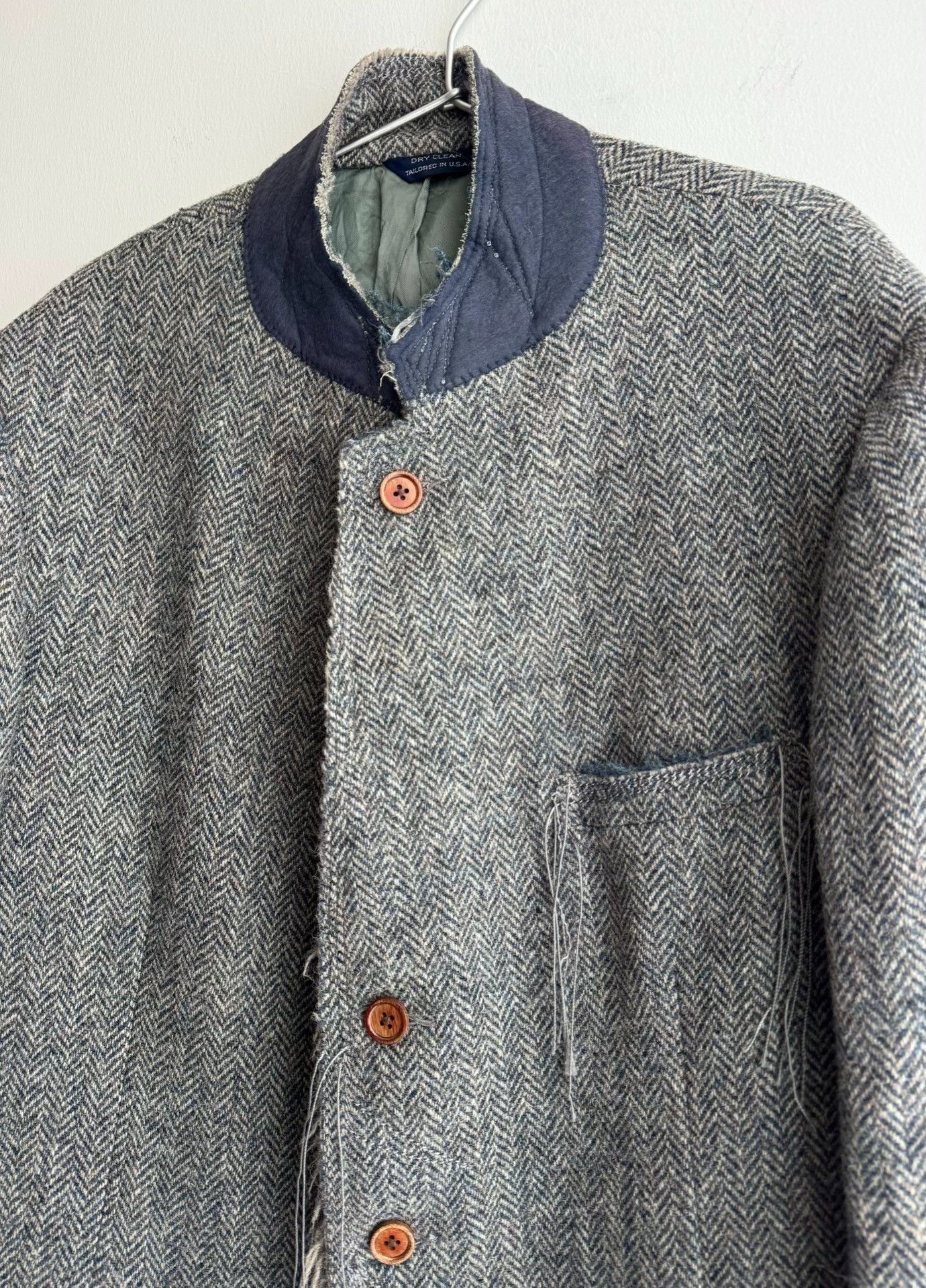 Needles Needles Harris Tweed Remake Suit Jacket Size US M / EU 48-50 / 2 - 4 Thumbnail