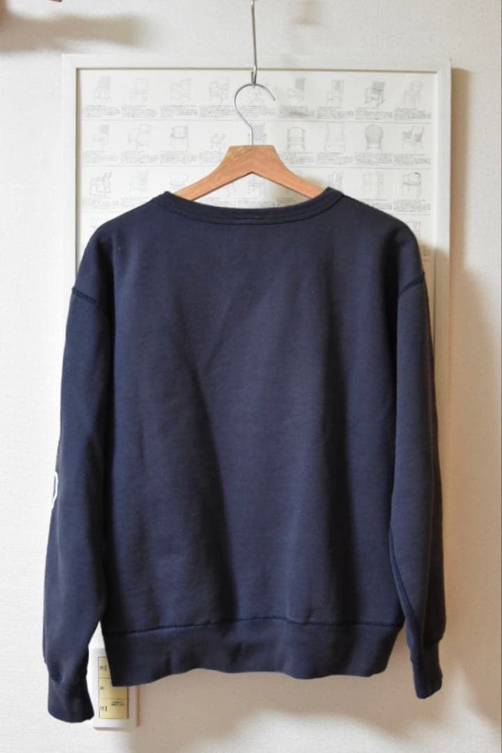 South2 West8 sud sud ouest Navy Old Money Crewneck Sweatshirt Size US M / EU 48-50 / 2 - 3 Thumbnail