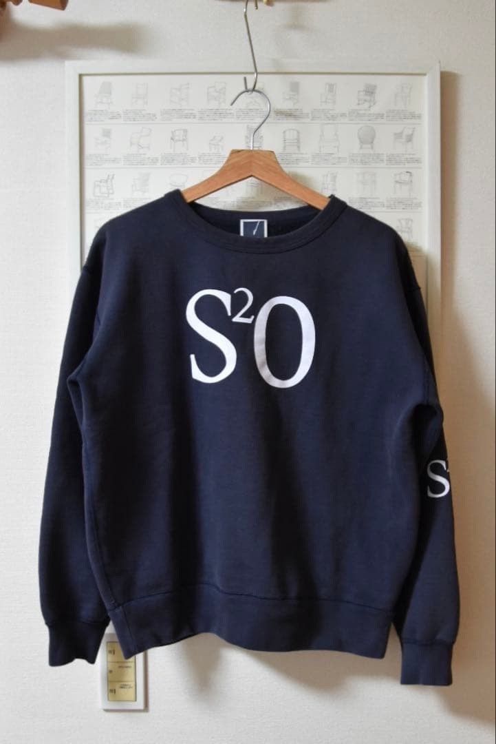 South2 West8 sud sud ouest Navy Old Money Crewneck Sweatshirt Size US M / EU 48-50 / 2 - 2 Thumbnail