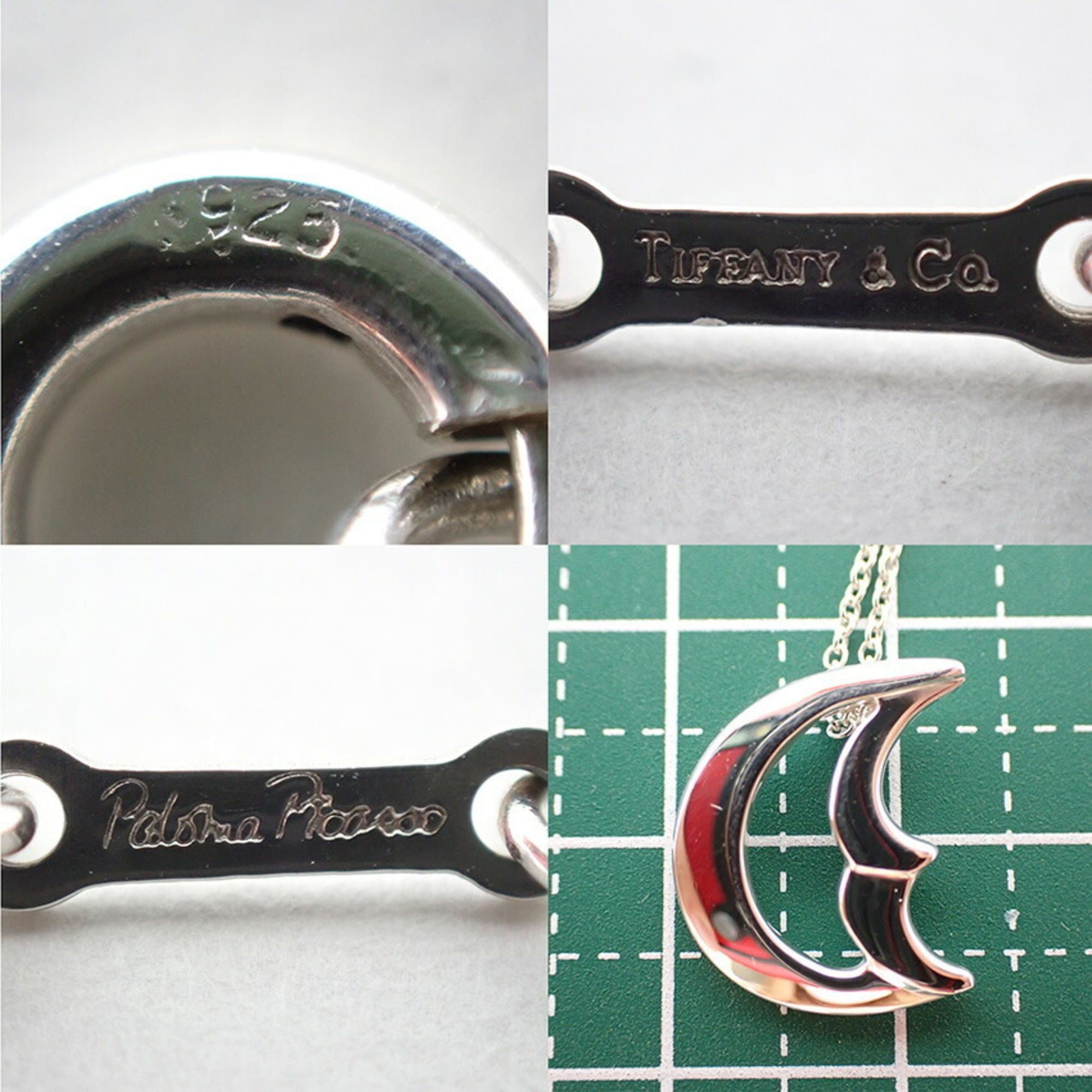 Tiffany & Co. TIFFANY 925 Crescent Moon Pendant Necklace Size ONE SIZE - 11 Thumbnail