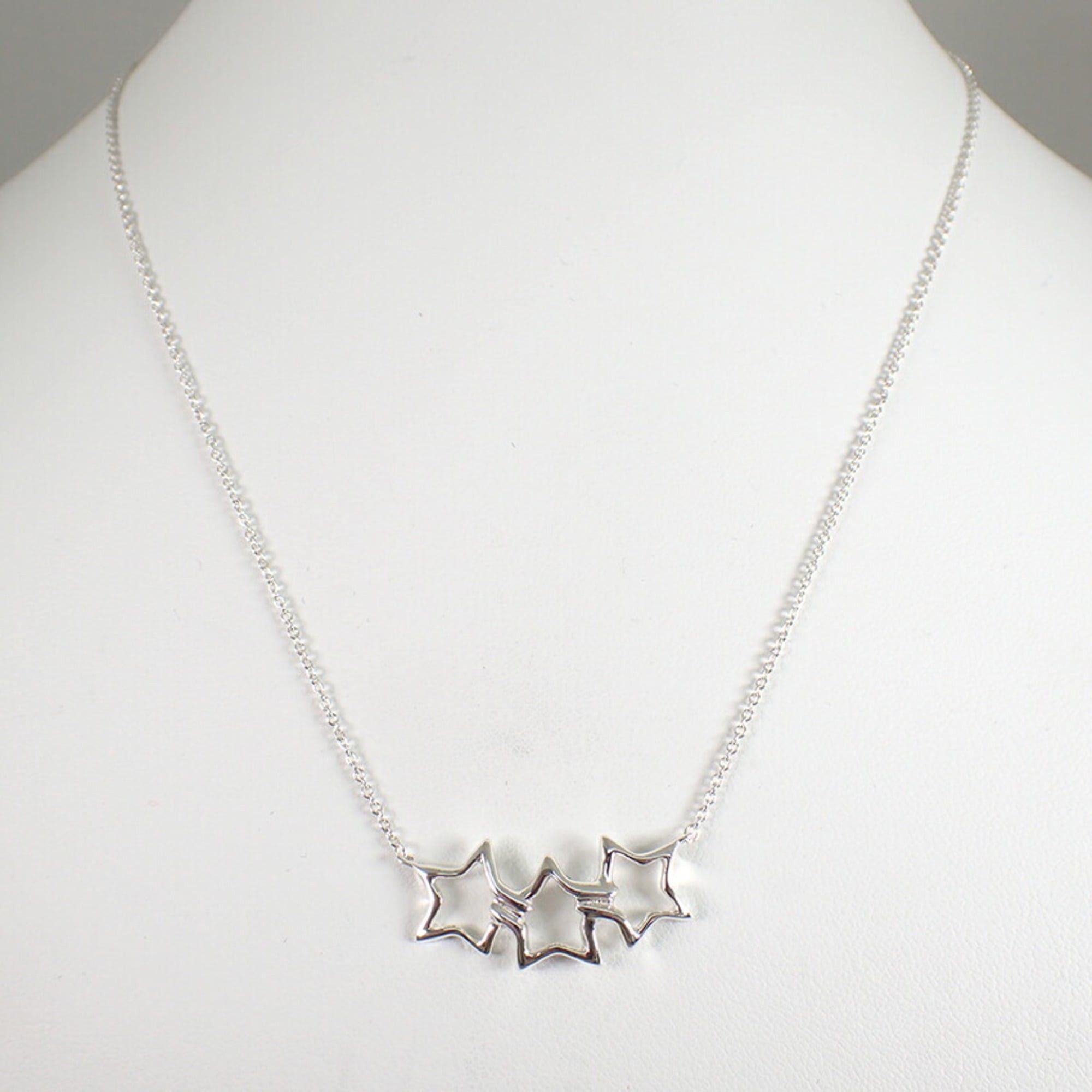 Tiffany & Co. TIFFANY 925 Triple Star Necklace Size ONE SIZE - 3 Thumbnail