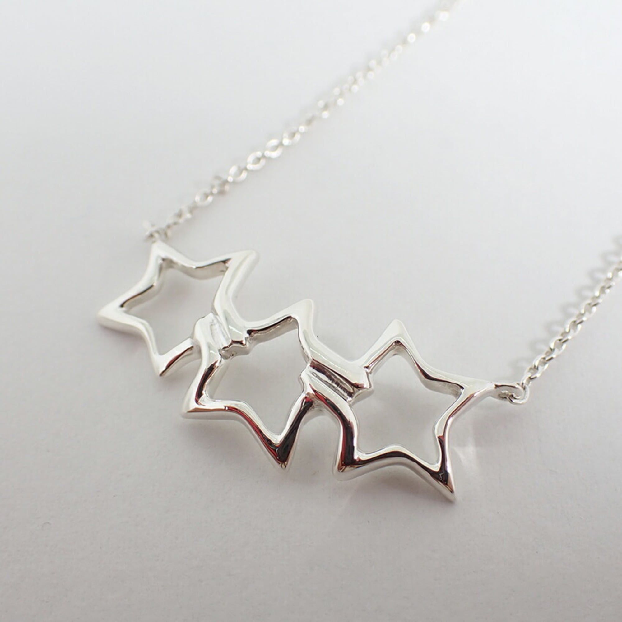 Tiffany & Co. TIFFANY 925 Triple Star Necklace Size ONE SIZE - 6 Thumbnail