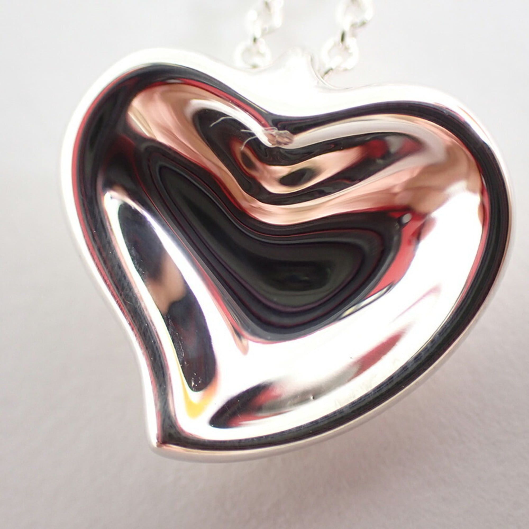 Tiffany & Co. TIFFANY 925 Full Heart Pendant Necklace Size ONE SIZE - 6 Thumbnail